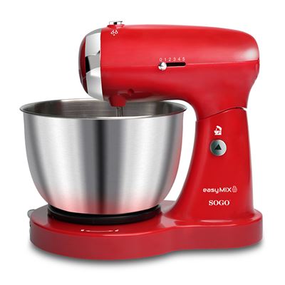 Amasadora Batidora 3 En 1 Sogo Bat-ss-14506-r