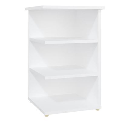Vidaxl Blanco Mueble Auxiliar Aglomerado 35X35x55cm