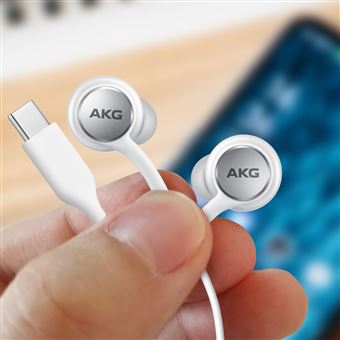 Auriculares USB-C Samsung por AKG Blancos - Auriculares - Los mejores  precios