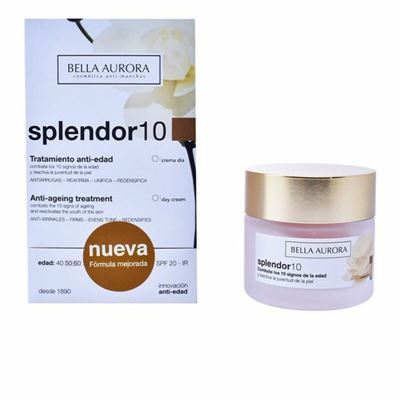 Crema Facial Antiedad De Día Spf20 Bella Aurora Splendor 50ml
