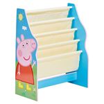 Worlds Apart Librería con estantes colgantes madera azul 23x51x60 cm peppa pig 51x23x60 worl213012