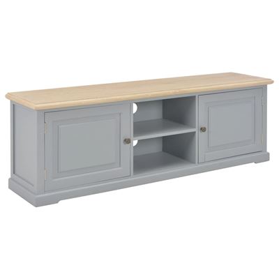 Mueble para el televisor vidaXL de madera Gris 120x30x40