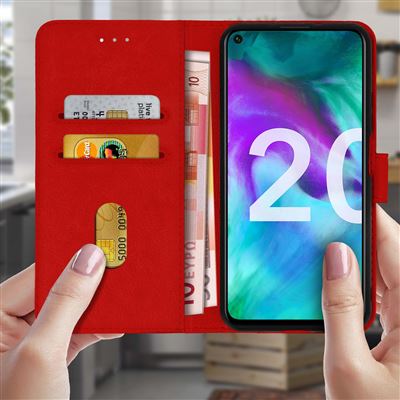 Funda Book con ranuras para tarjetas para Honor 20, Huawei Nova 5T