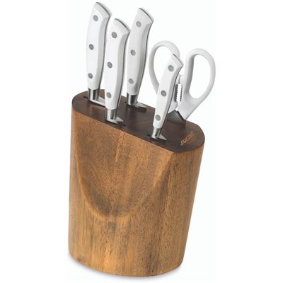 Juego 5 Piezas Arcos Riviera Blanc Taco Madera