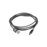 Cable MicroUSB Smart Led Luxury Edition 1,5m - Gris oscuro