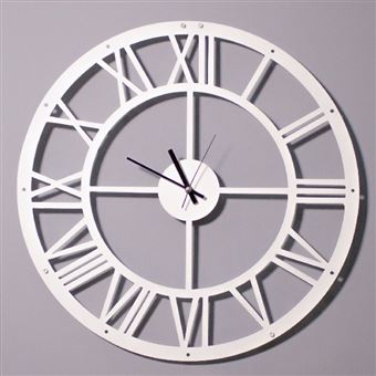 دافع الضرائب قريب بحرص  Reloj Homemania Desde la pared Blanco 50 x 0,16 x 50 cm - Reloj de pared -  Los mejores precios | Fnac