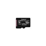 Memoria Micro Sd 64Gb Kingston Clase 10 Uhs-I