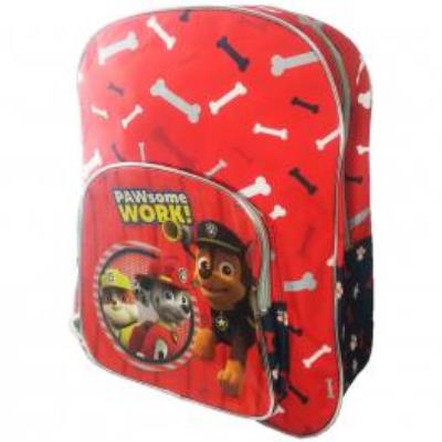 Mochila Patrulla Canina paw Patrol Doble Cremallera