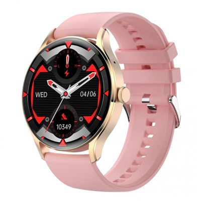 Smartwatch Smartek Sw-hk33p Con Llamadas Y Notificaciones Rosa