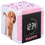 Reloj Despertador con Proyector, Diseño Perritos-bigben Rr70pdogs2