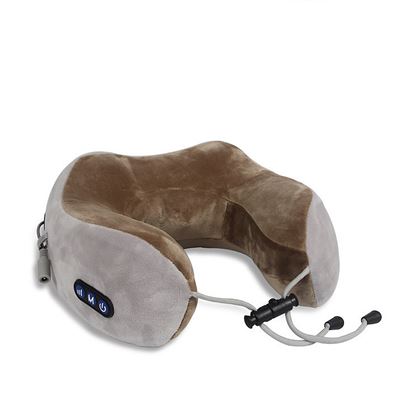 Almohada Cervical Dam De Masaje Con 2 Modos Y Calor Infrarrojo Espuma Viscolástica De Alta Densidad Blanco