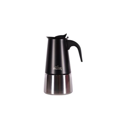 Cafetera Any Morning Espresso Acero Inoxidable, Negro, Inducción, 300 Ml