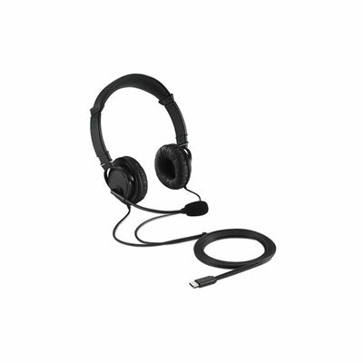 Auriculares Con Micrófono Kensington K97457ww Circumaurales Negro