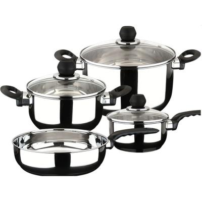 Batería De Cocina Magefesa Practika 7 Piezas Acero Inox