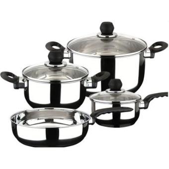 Batería de cocina Magefesa Practika 7 piezas Acero Inox - 1
