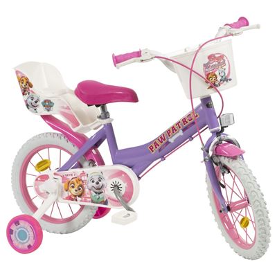 Bicicleta Infantil Toimsa 14"" Paw Patrol Morada