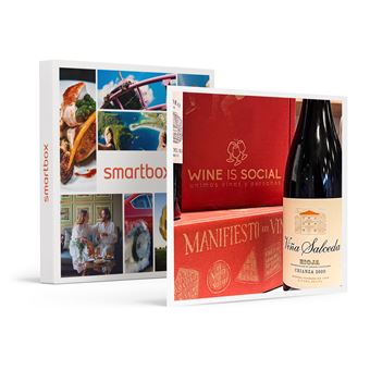Smartbox - Wine is Social: 2 botellas de vino a domicilio  Caja regalo Gastronomía - 1