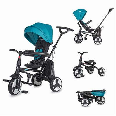 Triciclo Plegable Spectra Hasta 25kg De Coccolle Turquoise Tide