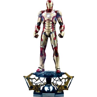 Figura Hot Toys Qs008 - Marvel Comics - Iron Man 3 - Iron Man Mark 42 Deluxe Version