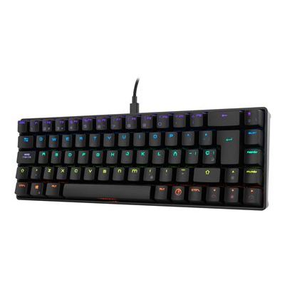 Ozone Tactical Teclado Mini Mecánico RGB USB/Bluetooth Switch Outemu Red - Imagen 2