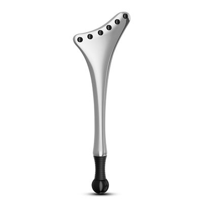 Masajeador Facial Y Corporal De Piedra Terahertz Japonesa, Relajación Cervical. Dam Plata