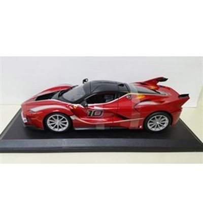 Vehículo miniatura BBBURAGO Ferrari de metal FXXK Rojo en escala 1/18