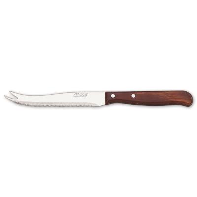 Cuchillo Para Queso Arcos Latina 102500 De Acero Inoxidable Nitrum Y Mango De Madera Comprimida Con Hoja De 10.5 Cm En Caja