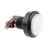 Pulsador arcade BeMatik momentáneo 45 mm 1NO 1NC 250V 15A SPDT blanco con luz_0