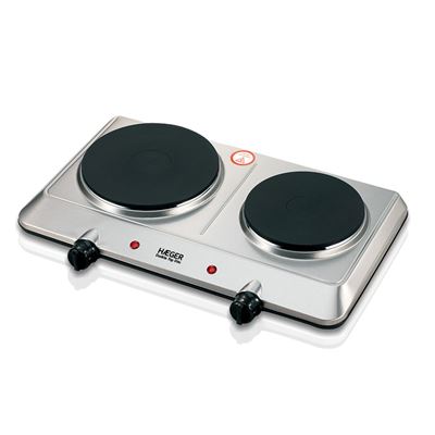 Placa Eléctrica Haeger Double Top Disc 2250w