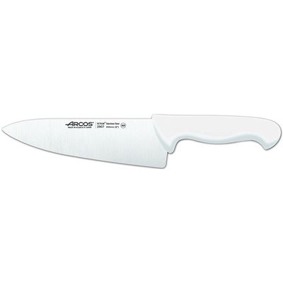 Cuchillo Cocinero Ancho Arcos 2900 Blanco 200 Mm