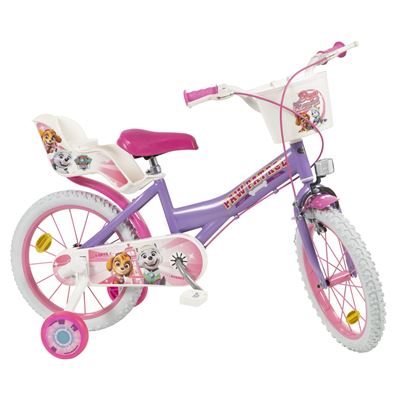 Bicicleta Infantil Toimsa 16"" Paw Patrol Morada