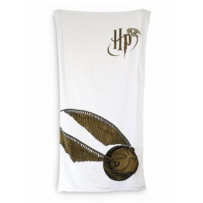 Dorada Toalla Harry Potter Snitch