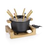 Set de fondue Princess Pure negro 800 W