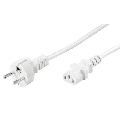 Goobay Cable de Alimentación para CPU Recto C13/C14 5m Blanco - Imagen 2