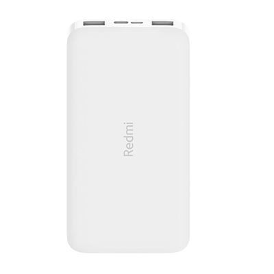 Batería portátil Power Bank Xiaomi 20.000 mAh REDMI 18W<br> White