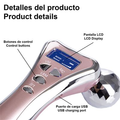 Masajeador facial store con infrarrojo