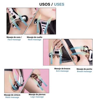 Masajeador facial y Funciones de vibración