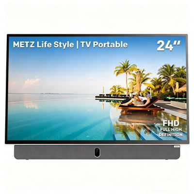 Tv Led 24" Metz 24mpe7000z Full Hd 2025 Smart Tv Negro E