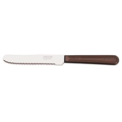 Cuchillo De Mesa Arcos De Mesa 802910 Monoblock De Una Pieza De Acero Inoxidable Y Hoja De 11 Cm En Caja