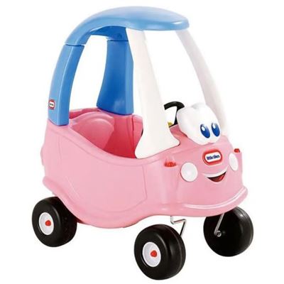 Coche de juguete coupé rosa modelo princesas Little Tikes