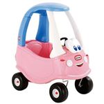 Little Tikes Auto cozy coupe para montarse con bocina que funciona interruptor de encendido y tapa combustible coche princess juguete rosa modelo