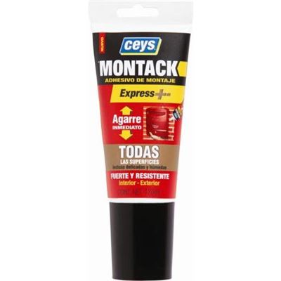 Ceys Adhesivo De montaje montack inmediato tubo 260 g express 170ml. 507241