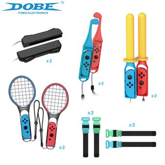 Kit 12 en 1 Nintendo Switch PLANET TP5-3139 ROJO/AZUL - 1