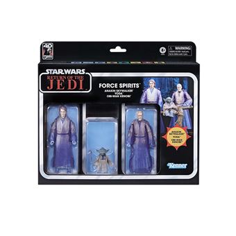Figura Hasbro Star Wars The Black Series Force Ghosts Pack De 3 Figuras - 1