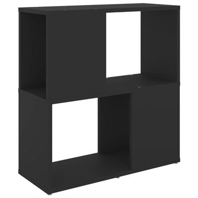 Vidaxl Negro Estantería De Aglomerado 60X24x63cm