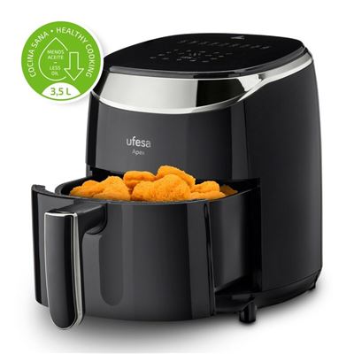 Freidora Sin Aceite Ufesa Apex Negro 1200 W