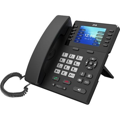 Teléfono Fijo Sobremesa Spc Wf100 Con Tarjeta Sim 4g, Android, Configuración Remota, Llamadas Volte - Negro