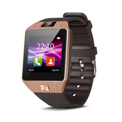 Smartwatch Smartek Sw-842g Reloj Inteligente De Pulsera Gold