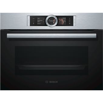 Horno Multifunción Bosch CSG636BS3 Serie 8 Vapor 47L Negro A+ - 1
