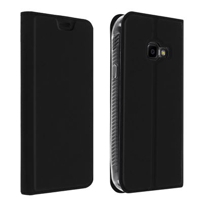 Funda Samsung Galaxy xcover 4 y 4s cartera cierre f.soporte negro dux ducis